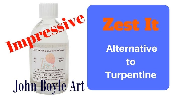 Zest-itⓇ Art Products - Zest-it Oil Paint Dilutant and Brush CLeaner  Information