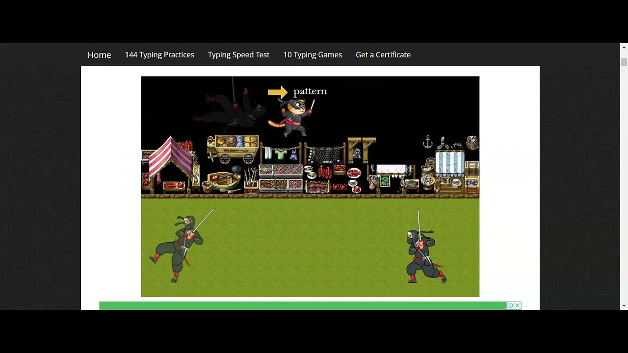 Ninja Cat - Play Free Typing Games & Keyboard Games