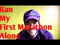 Ran my first marathon alone. Ran a Marathon in Bhagalpur. #Bhagalpurvlogs. How to run a marathon?