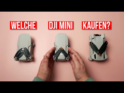 DJI Mini 2 SE vs. Mini 3 vs. Mini 3 Pro vs. Mini 2 vs. Mini SE - Alle DJI Mini Drohnen im Vergleich