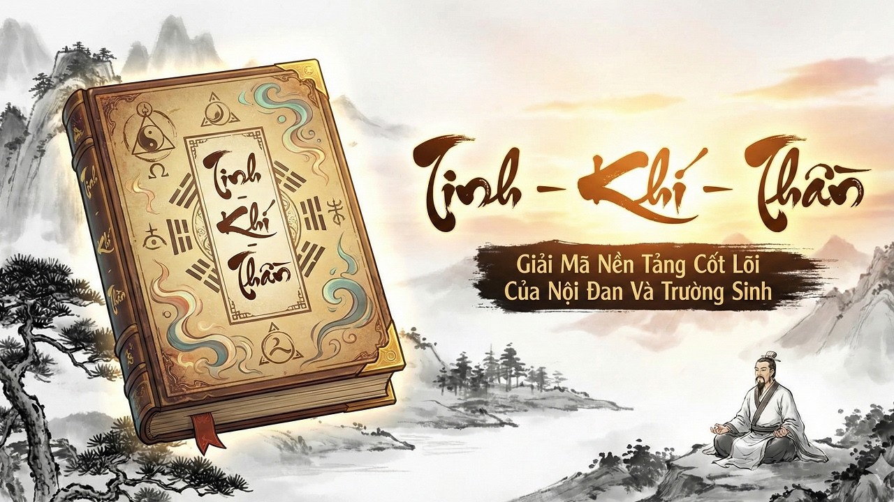 Tinh Khí Thần Là Gì? – Giải Mã Nền Tảng Cốt Lõi Của Nội Đan Và Trường Sinh | Cổ Học Trung Hoa