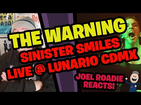 Sinister Smiles | The Warning - Roadie Reacts