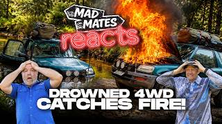 Drowned, Recovered… Then It Caught FIRE! | Mad Mates Reacts