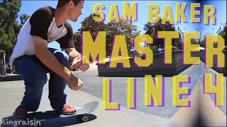 Master Line 4 - Sam Baker - Skateboarding Stoner Plaza