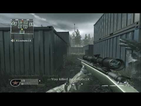 TheRealMiiKe :: 1v1 Sniping Cod4 :: Promod Hack FTW!