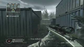 TheRealMiiKe :: 1v1 Sniping Cod4 :: Promod Hack FTW!