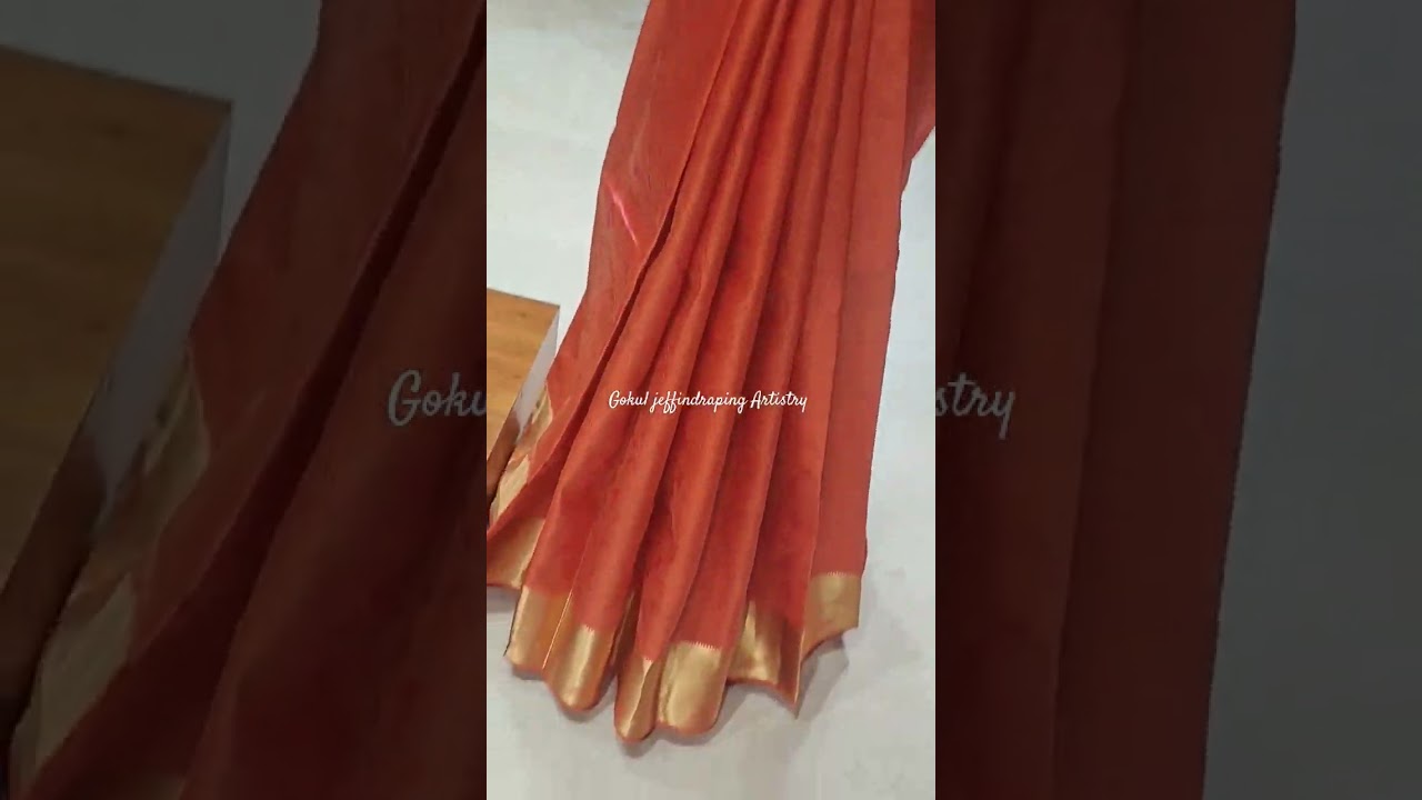 How to drape normal prepleting in hand prepleting 