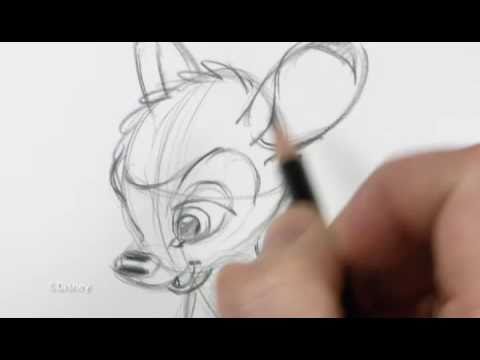 Bambi Zeichnen Mit Disney Animator Andreas Deja Youtube