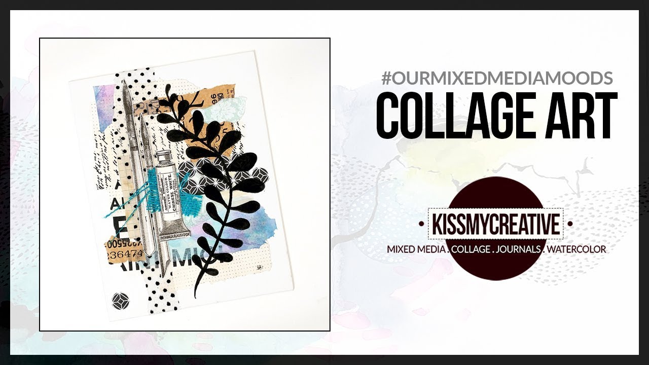 ourmixedmediamoods Collage Art YouTube