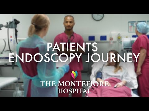 Patient endoscopy journey at The Montefiore Hospital