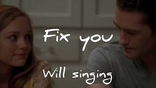 Fix You/Glee cast(日本語字幕)