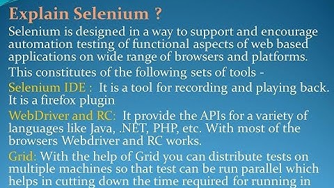 Latest Selenium Interview Questions and Answers for freshers and experienced– Part 2