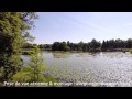 Prise de vue arienne par drone de la fert vidame