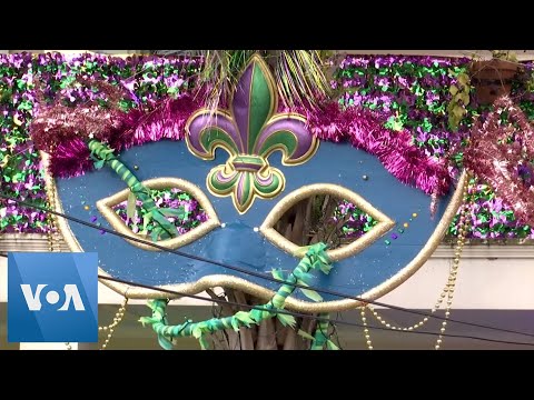 Mardi Gras Celebrated With Home Floats in New Orleans.