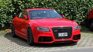 650HP Audi RS5 w/ Supercharger & HMS Exhaust - ONBOARD RIDE, Loud Revs & Accelerations