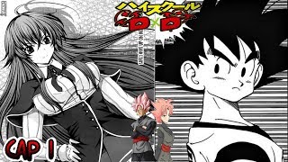 (FANFIC CROSSOVER) goku en highschool dxd CAP 1 Encuentro