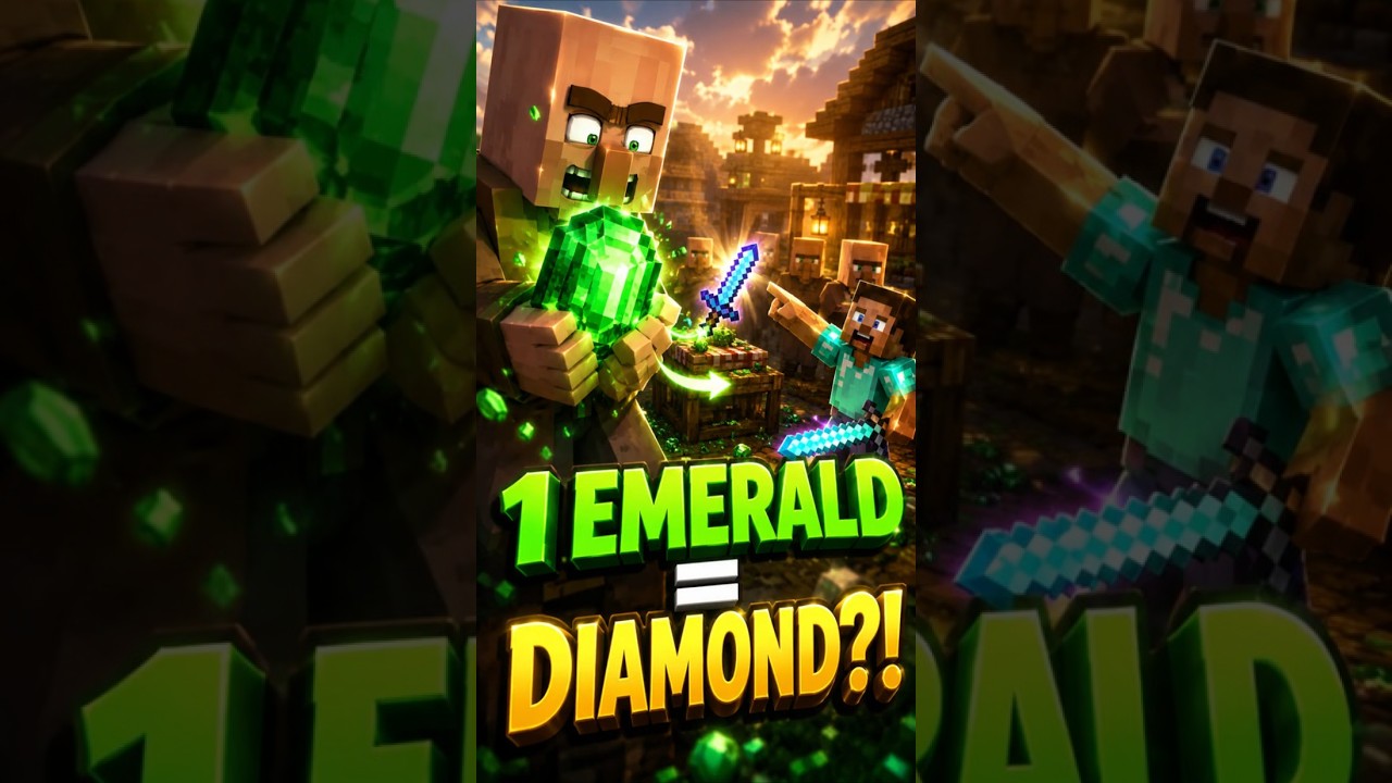 Minecraft Villagers Emerald Ko Kyun Pasnd Karte Hain? 💎