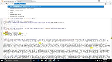 Cracking the password protected blogger site