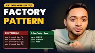 Factory Design Pattern in Selenium & Playwright | DriverFactory (Part 2)