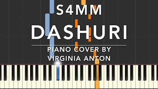 S4MM  Dashuri Piano Tutorial Instrumental Cover