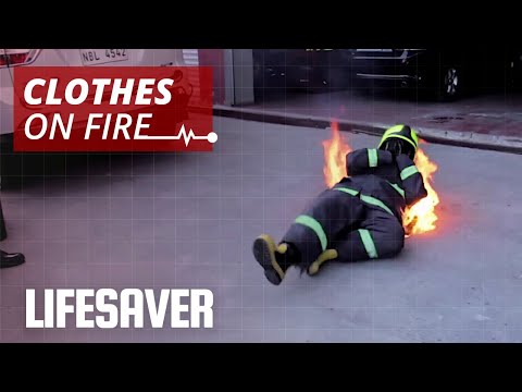 What To Do If Your Clothes Catch Fire – Stop, Drop, and Roll | Lifesaver