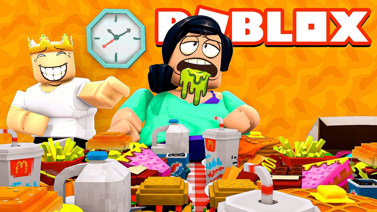 EATING UNTIL I CAN'T EAT ANYMORE | Roblox - Munching Masters - YouTube