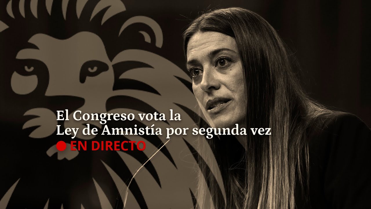 DIRECTO | El Congreso aprueba la Ley de Amnistía - YouTube