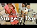 NYC VLOG | SURGERY DAY + TUMMY TUCK + UMBILICAL HERNIA REPAIR + LIPO 360 + POST OP DAY 1 RECOVERY
