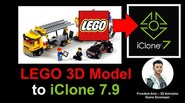 LEGO to iClone 7.9 - Full Tutorial - LeoCAD