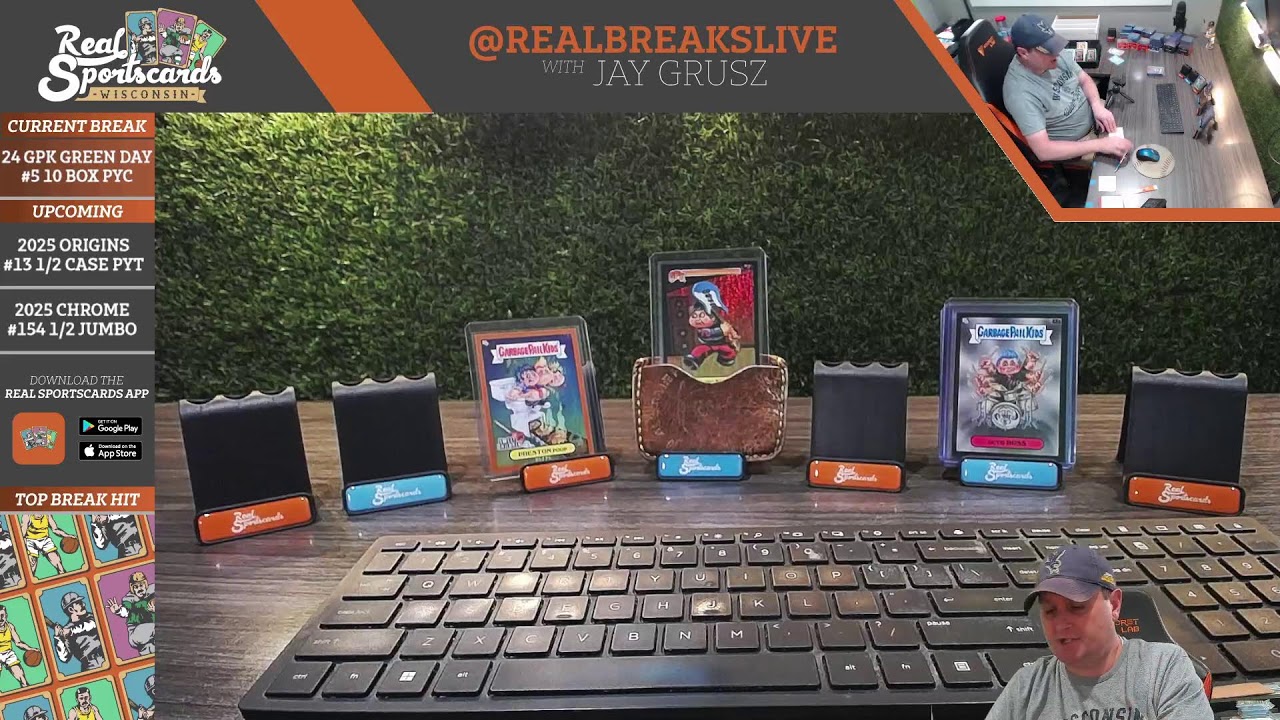 2024 Topps GPK: Battle of the Bands Green Day #5 10-Box Pick Your Color (8/31/25)