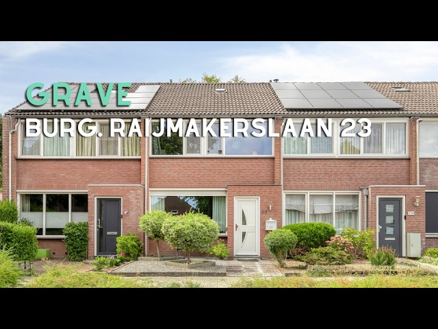 Huis te koop: Burgemeester Raijmakerslaan 23 te Grave Digimakelaars - Woningvideo