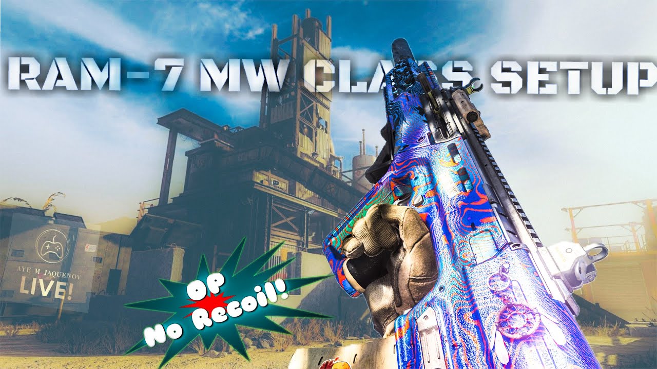 Modern Warfare RAM-7 O.P. BEST CLASS SET-UP NO RECOIL Call of Duty Warzone MULTIPLAYER
