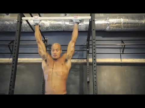 David Goggins pull ups world record attempt. #shorts
