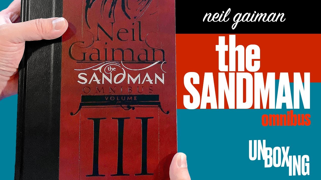 🖤🌙⏳ THE SANDMAN Omnibus 3 de NEIL GAIMAN ¡la colección