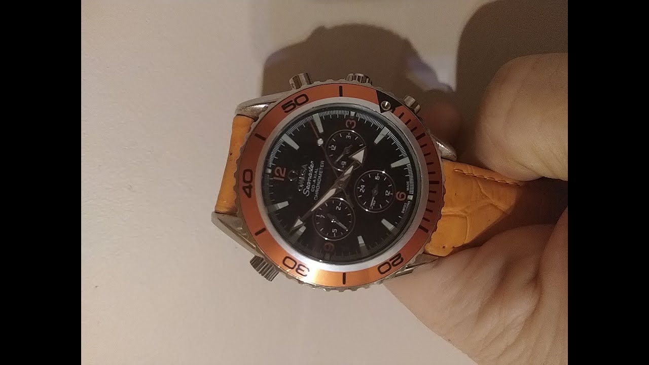 Fake Omega Seamaster Co-Axial Chronometer False