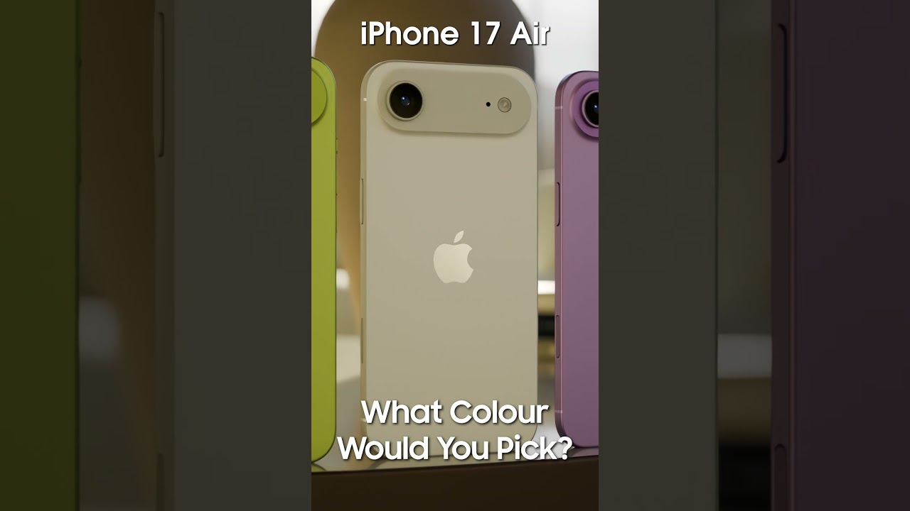 iPhone 17 Air - What Color Are You Choosing? 
