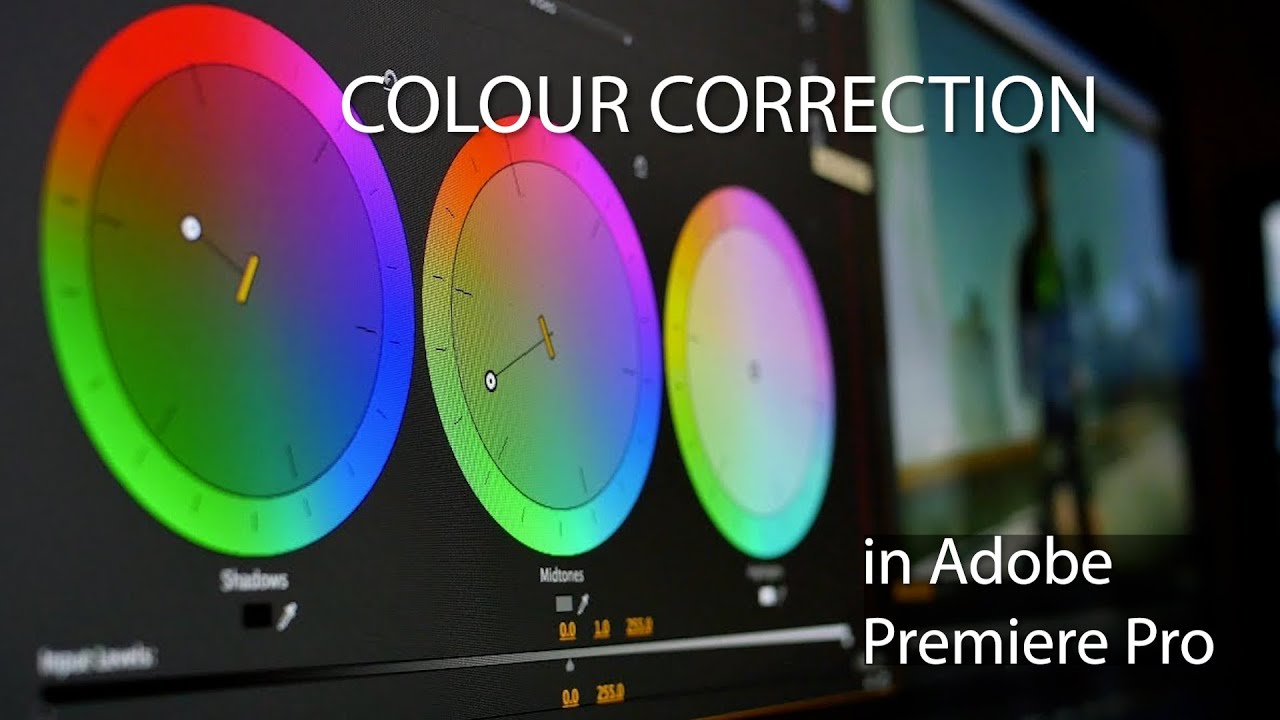 Colour Correction DEMO PREMIERE PRO VP20s - YouTube