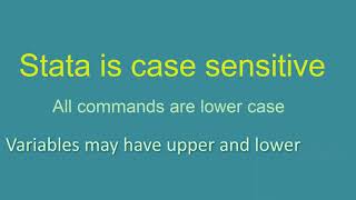 04. Working with Data - Stata