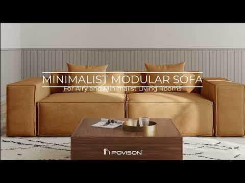 For Airy and Minimalist Living Rooms