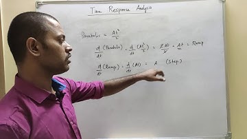 Time Response Analysis in tamil | standard signals in tamil