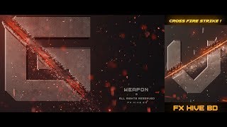 Crossfire teaser new style with After effect