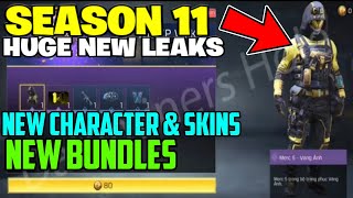 New Season 11 Chracters & Weapon Skin's Leak Cod Mobile | S11 New Bundles Leaked | cod mobile leaks