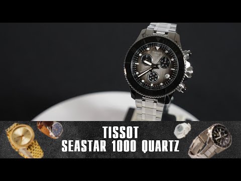 Часы Tissot Seastar 1000 Quartz Chronograph 38mm T120.217.11