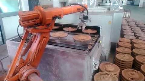 Mahajan Automation, Pune: Sand core handling with ABB IRB 1400