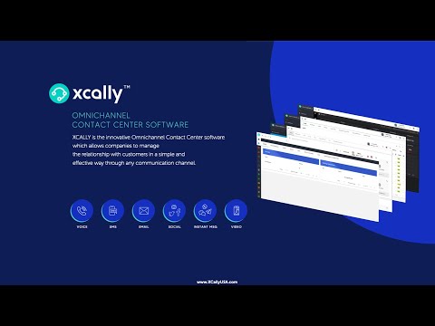 What is #XCALLY #Omnichannel Contact Center? By #LinkedIP