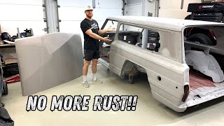 Blast Away the Rust with Sandblasting  Jeep Cherokee Chief Restoration
