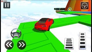 Ultimate Car Simulator 3D - Impossible Stunts Car Games " Red Car" Android GamePlay #3 screenshot 4