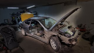 ПОЛНАЯ РЕСТАВРАЦИЯ PEUGEOT 406 COUPE. ВЗОРВАЛИ МАШИНУ