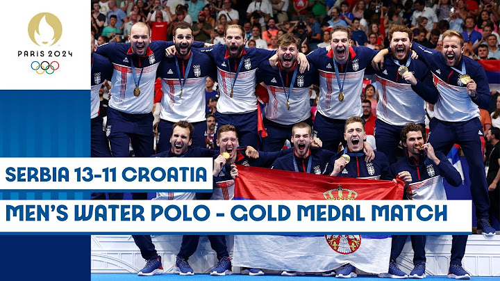 Serbia win gold medal in men's water polo 🥇🇷🇸 | Paris 2024 highlights
