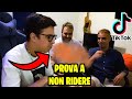 VOMITO DURANTE UNA PROVA A NON RIDERE CON PENITENZE!! REAZIONE A TIKTOK DIVERTENTI!! *IMPOSSIBILE*!!